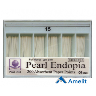 Штифти паперові 0.2 кон., №15 (Pearl Dent), 200 шт./пак.